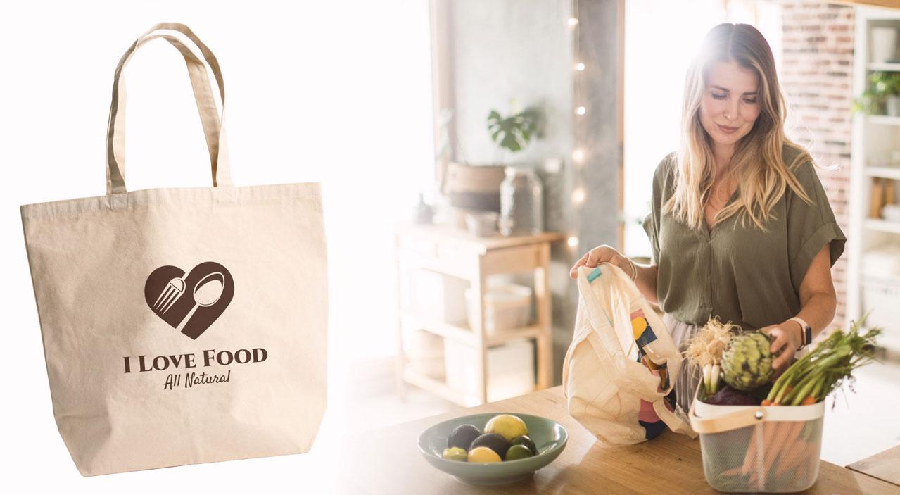 Branded reusable shopping bags deals