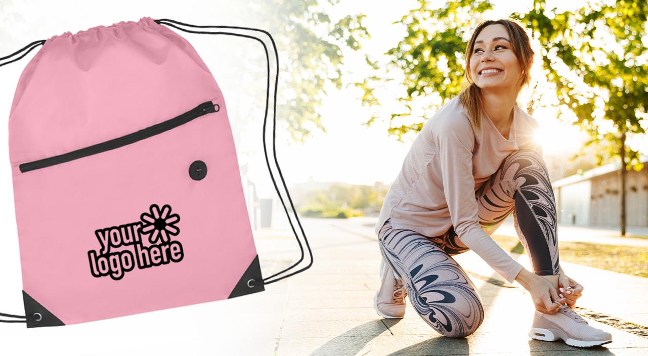 How To Adjust A Drawstring Backpack In A Minute Or Less | Promotional ...