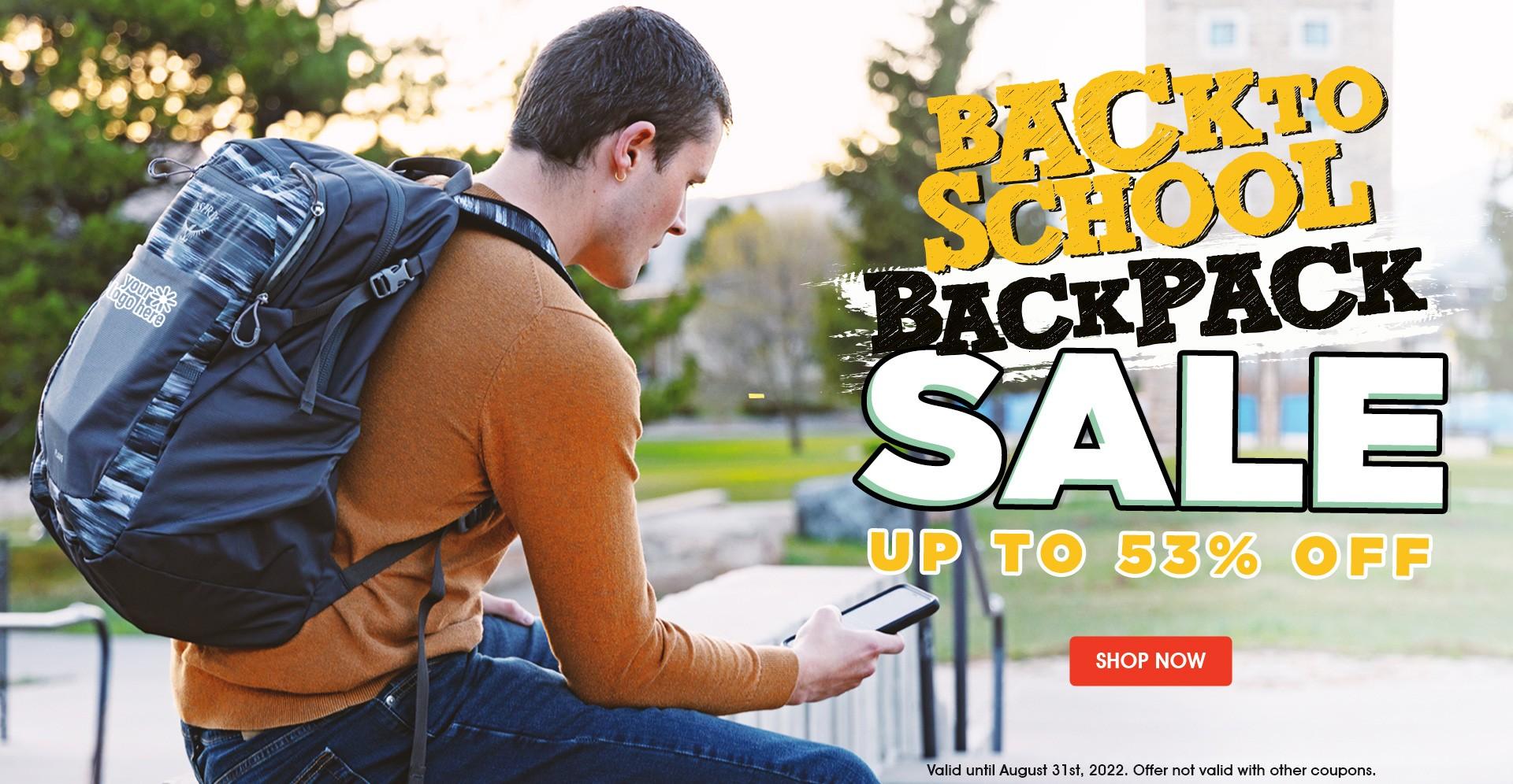 Back To School Category Sale