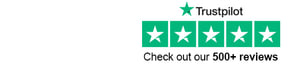 excellent service rating on Trustpilot