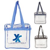 48 Wholesale 12 Clear Tote Bags - at 