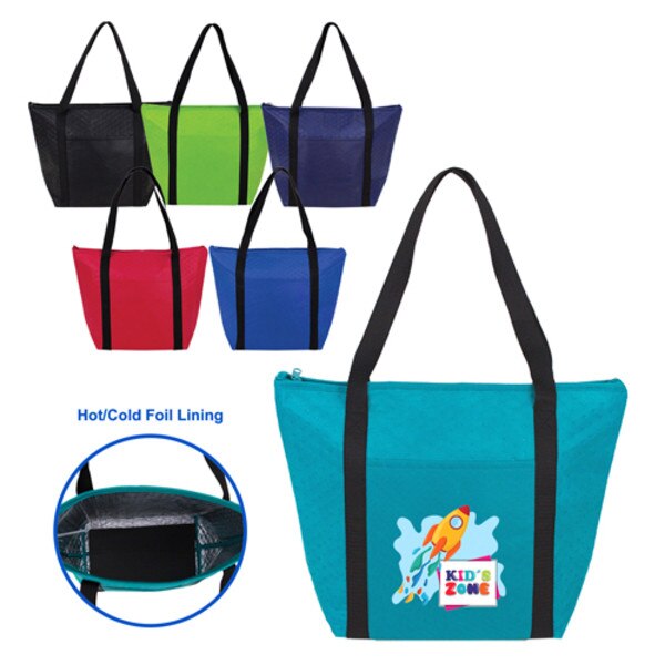 Marketing Plaid Insulated Cooler Bags