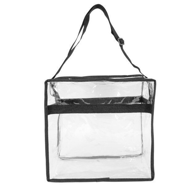 Clear Crossbody Stadium Messenger Tote Bag | Bagmasters