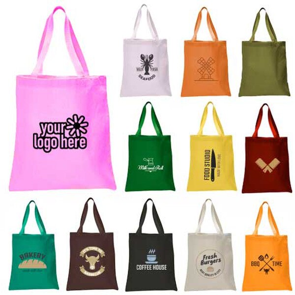 Colored Canvas Promo Tote | Bagmasters