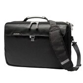 Sac Messenger En Cuir Optio - Multi-poches, Vintage, Taille M - Marron