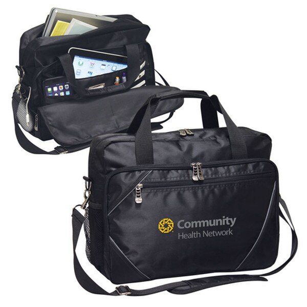 Custom Printed 17" Computer Briefcase Bagmasters