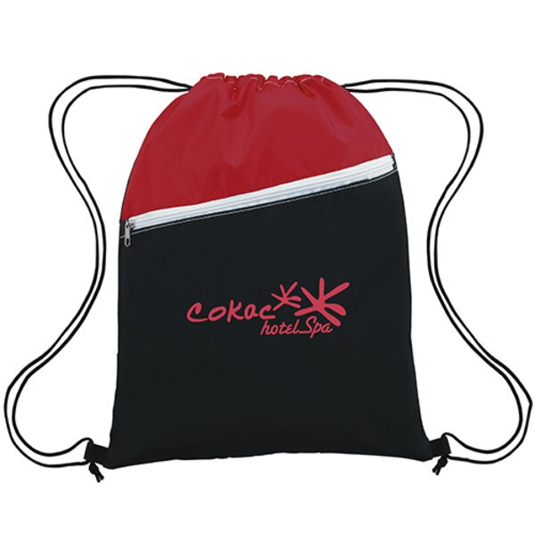 Zipper Sport Drawstring Backpack Bagmasters