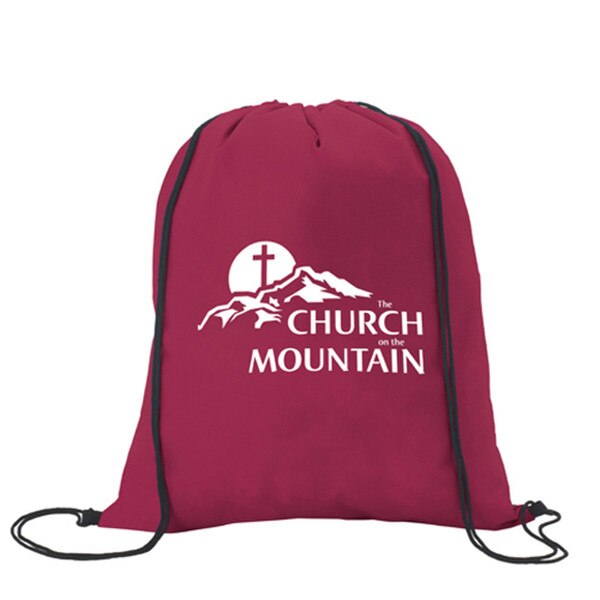 Custom Printed Non-Woven Drawstring Backpack | Bagmasters