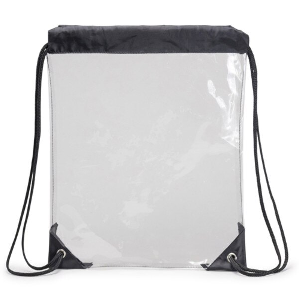 Clear Vinyl Drawstring Backpack Bagmasters