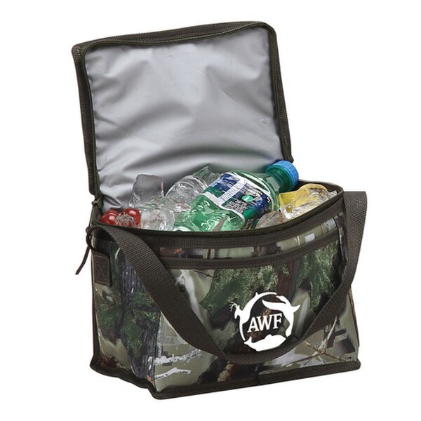 Custom Printed Camo 6Pack Cooler Bagmasters