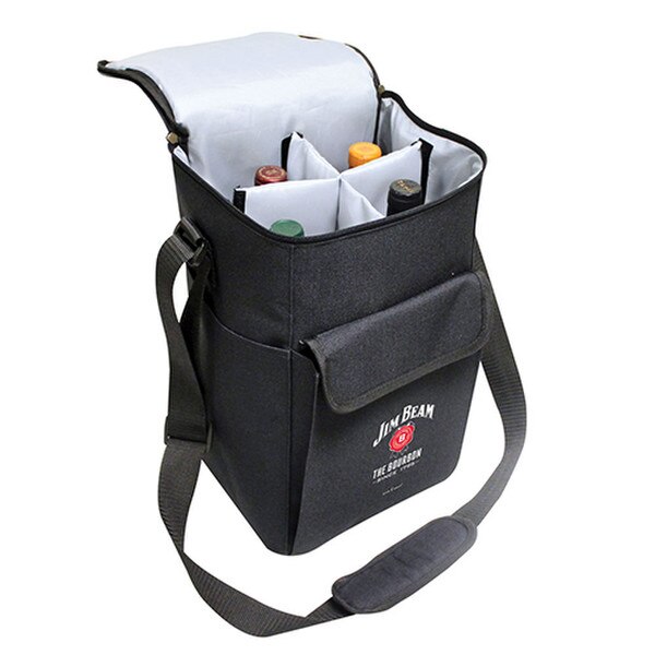 Custom Printed 4 Bottle Wine Cooler Bagmasters