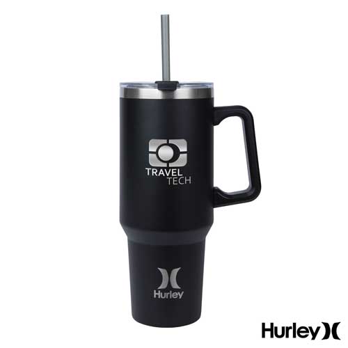Custom Printed 40oz. Hurley Oasis Vacuum Insulated Travel Mug