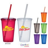 Wholesale Logo Engraved 15oz Handle Insulated Bulk Tumblers - $18.50