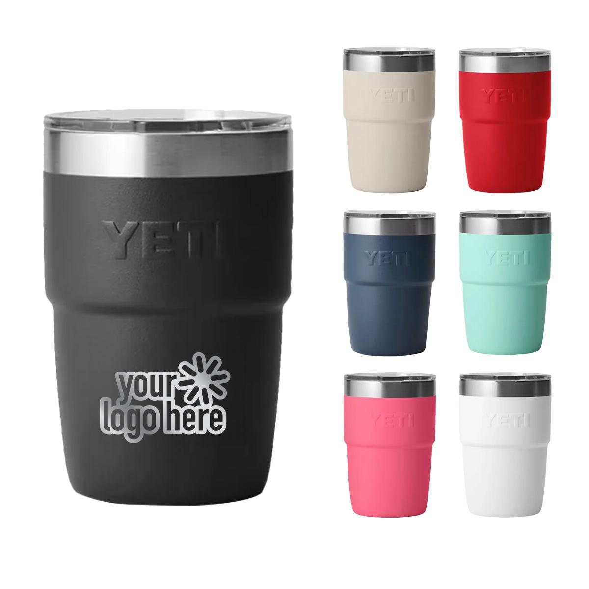 Custom YETI Rambler 8oz Stainless Steel Stackable Tumber | Bagmasters