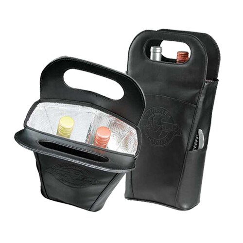 double wine cooler bag