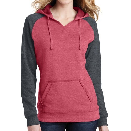 district women's lightweight fleece hoodie