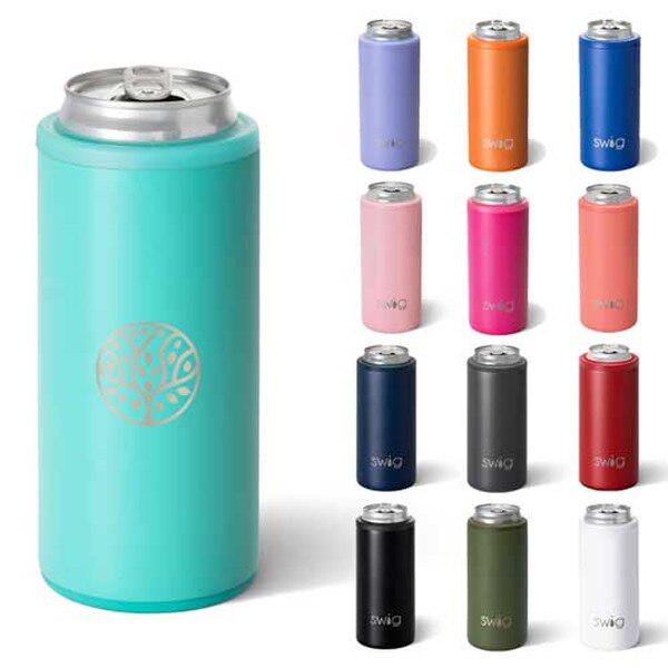 Customized 12 oz Swig Life™ Slim Can Cooler